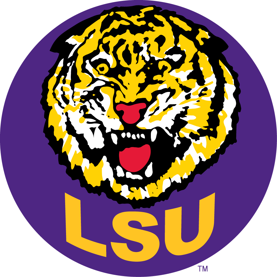 LSU Tigers 1972-1976 Secondary Logo iron on transfers for T-shirts